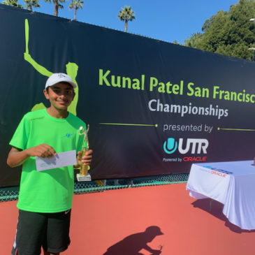 First prized money tournament win for Anish at the KPSF $120K Championships